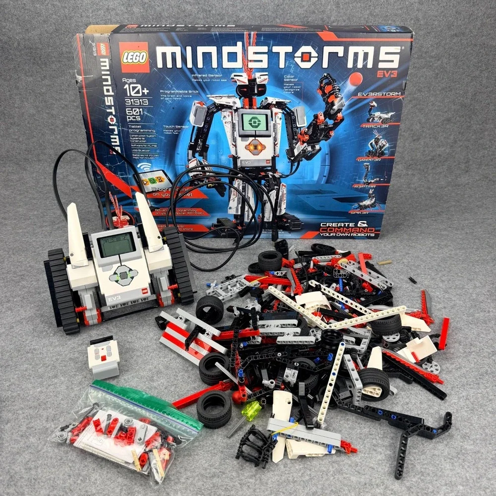 LEGO Mindstorms EV3 31313 Robotics Set Programmable Brick Motors Sensors